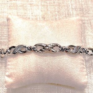 Carolyn Pollack Link Bracelet in Sterling Silver